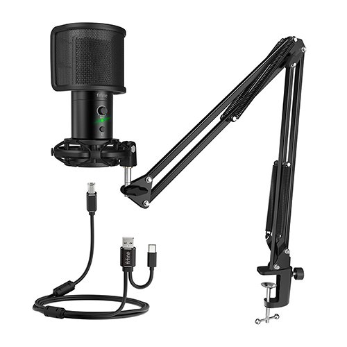 FIFINE T683 USB Gaming streaming Recording Microphone